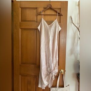 Wintersilks 100% silk slip dress